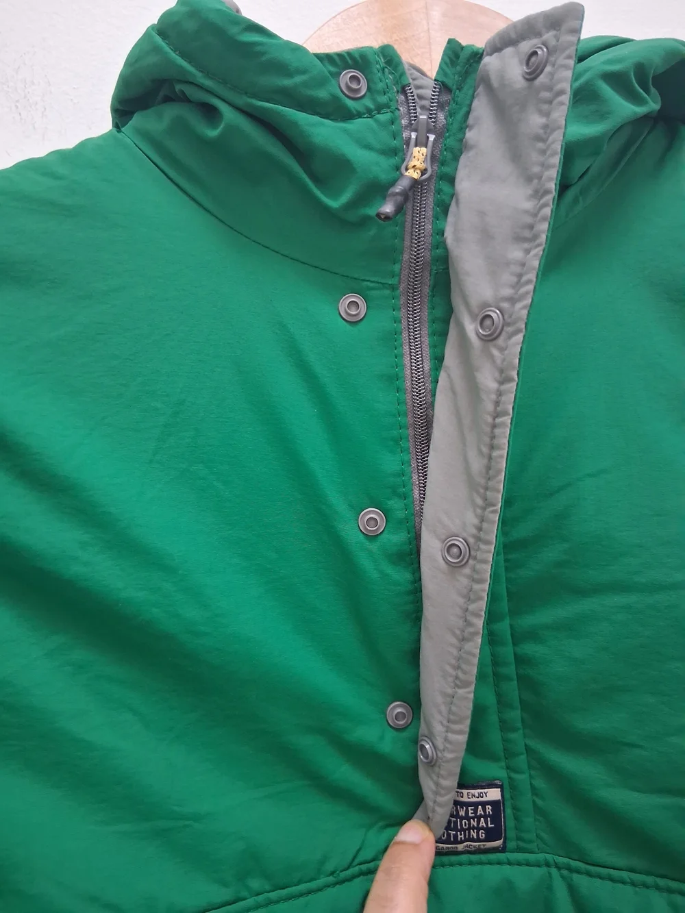 Zara Kids Green Outerwear Functional Clothing Kangaroo Jacket Size 9 School